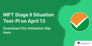 NIFT Stage II Situation Test-PI on April 13; Download City Intimation Slip Here